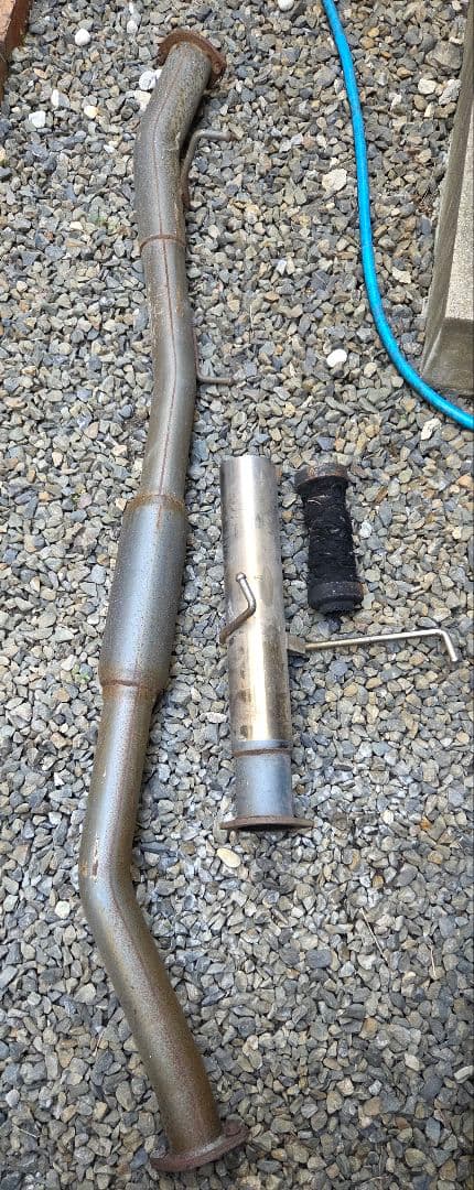 s14　シルビア　外品マフラー