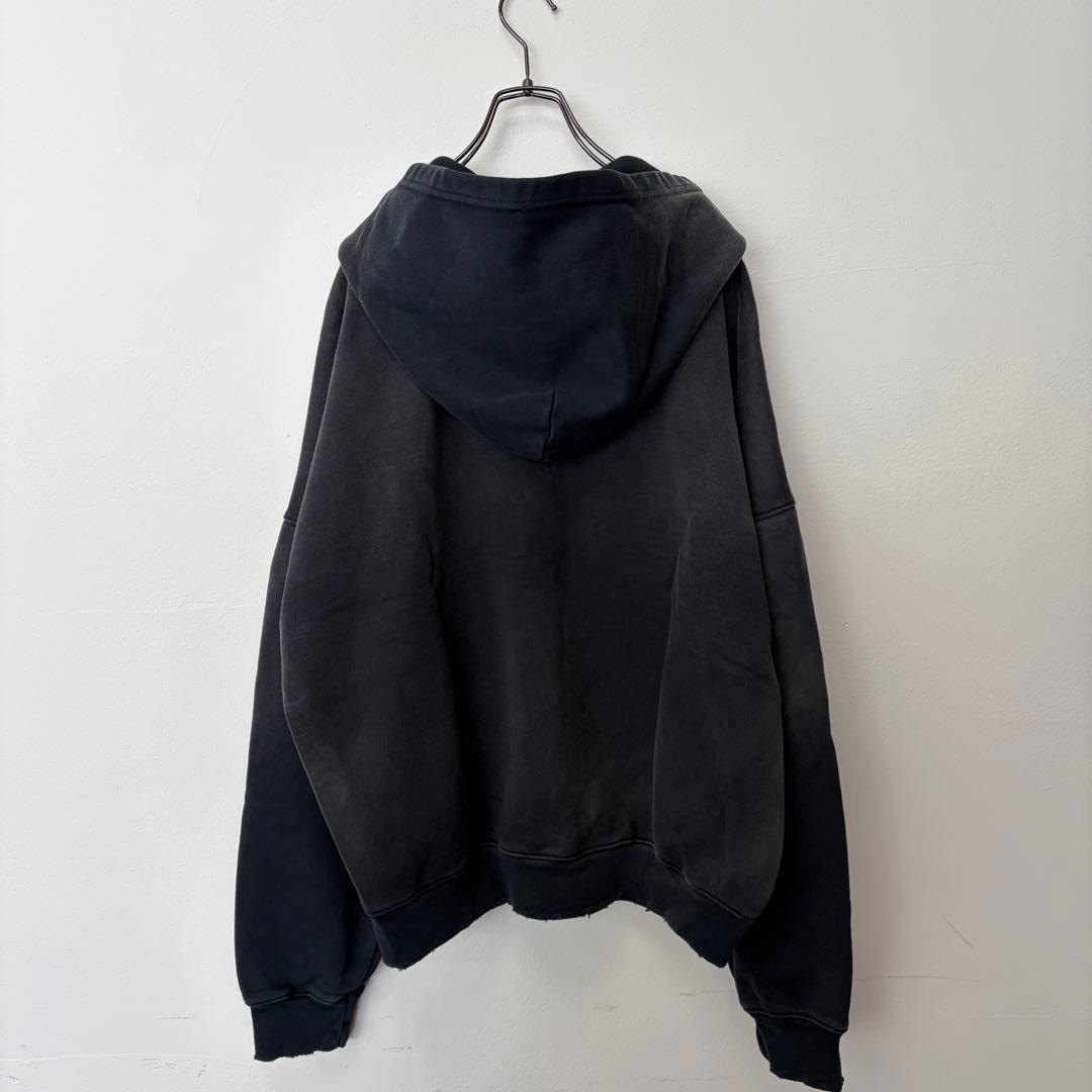 トップス MOOJI MOOJI US Oversize Zip Up Hoodie L
