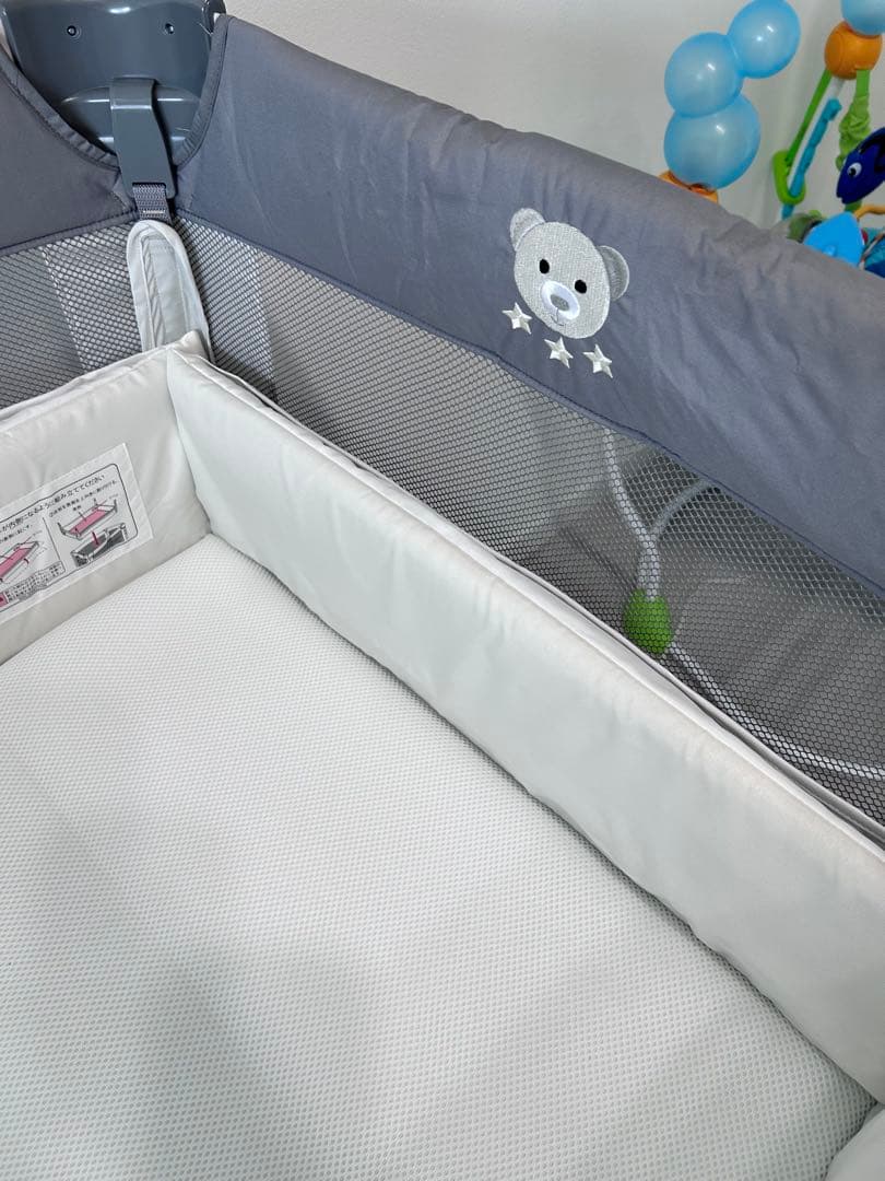 【本日限定値下げ！】アップリカ　ココネルエアーAB グレーベア