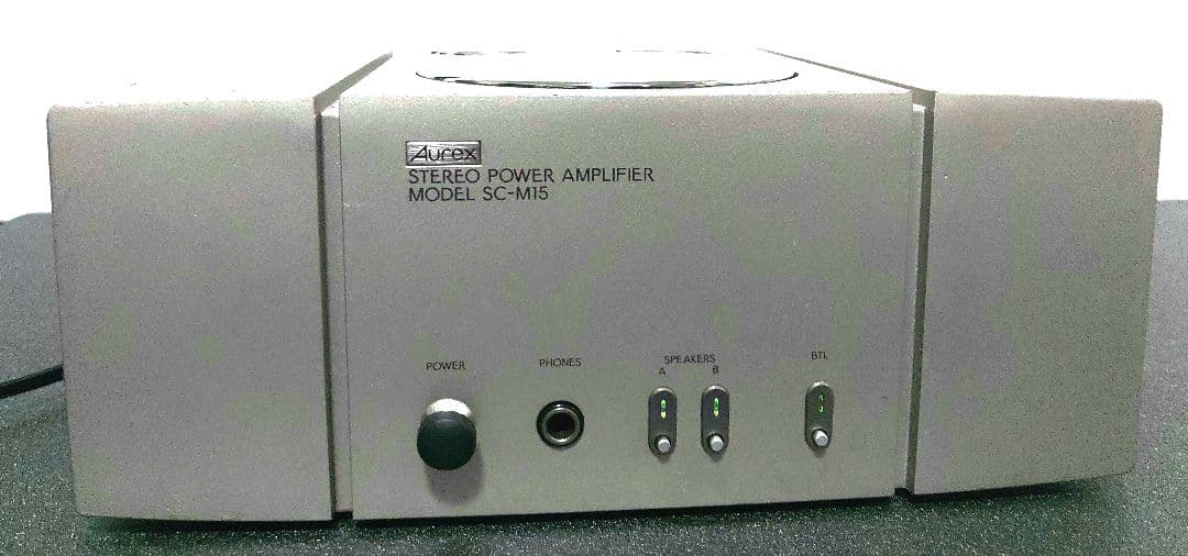 Aurex SC-M15 オーレックス　パワーアンプ　動作品　 オーディオ