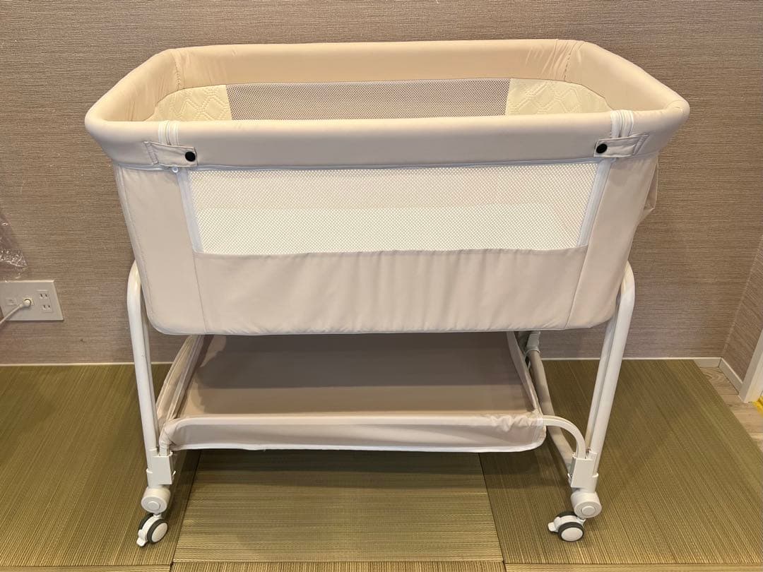 Kino Linpo ベビーベッド　ホワイト