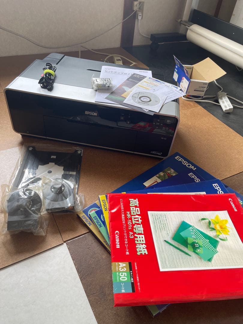 EPSON エプソン PX-5V ＋ 用紙5種セット