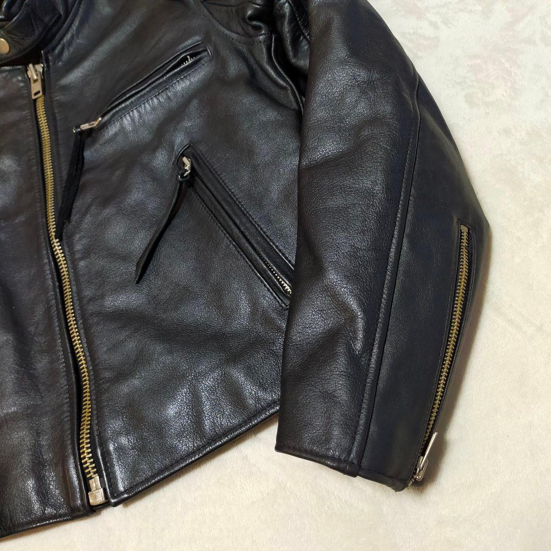 ULCOLOW　牛革　シングルライダースジャケット　38サイズ
