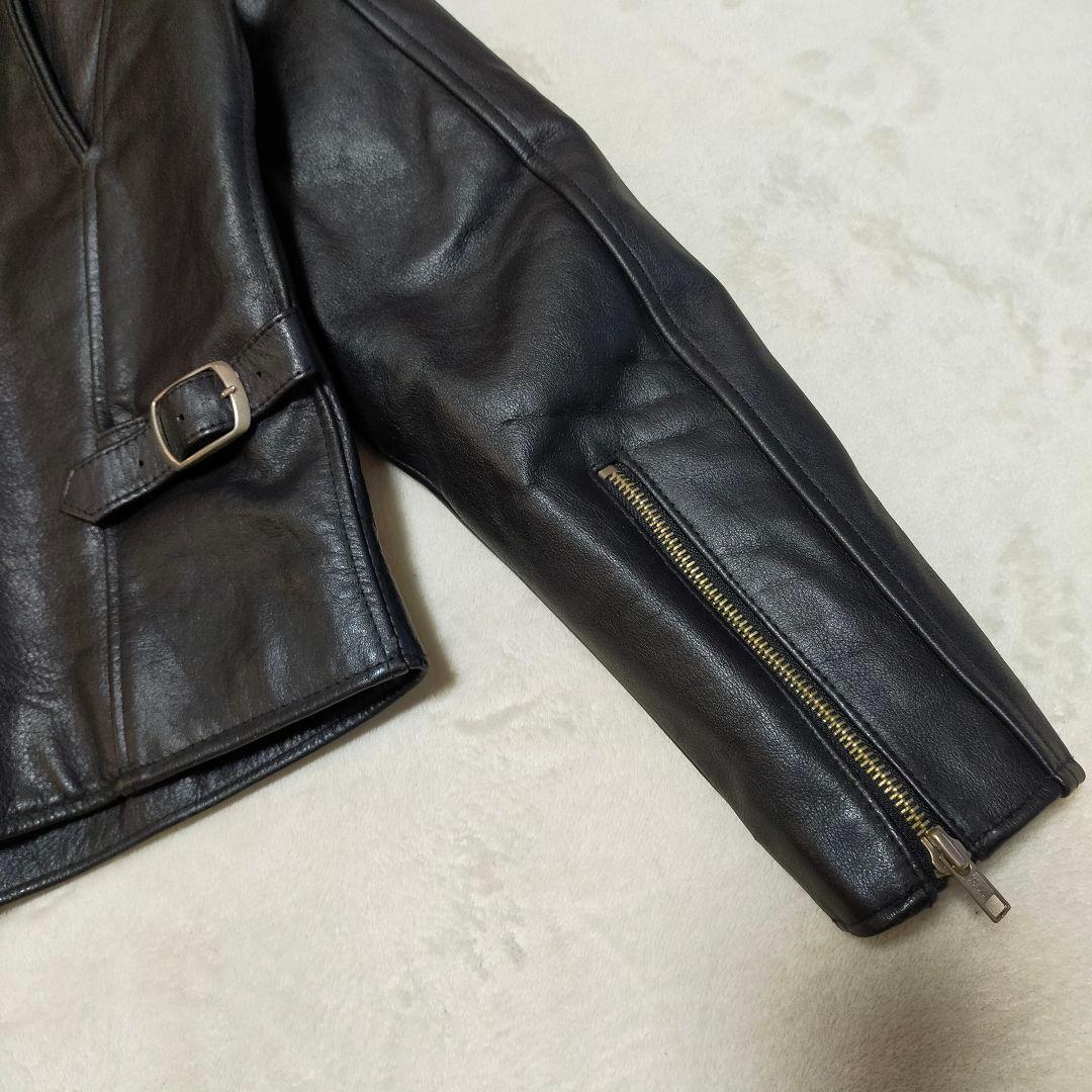 ULCOLOW　牛革　シングルライダースジャケット　38サイズ