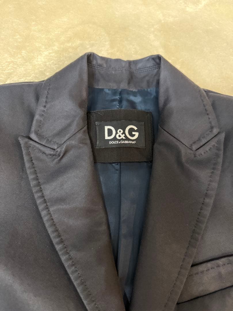 【美品】ドルチェ&ガッバーナ　レディースパンツスーツ　ネイビー　セットアップ　Ｍ