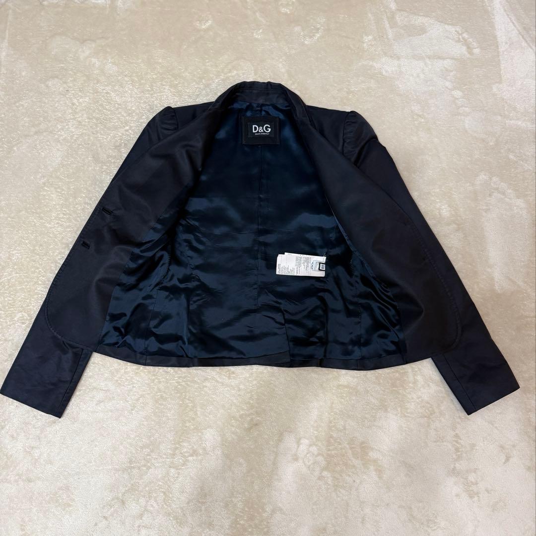 【美品】ドルチェ&ガッバーナ　レディースパンツスーツ　ネイビー　セットアップ　Ｍ