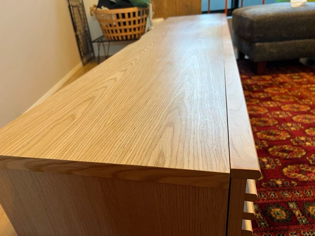 【ゴジラ様】アゼル テレビボード 180 ナチュラル