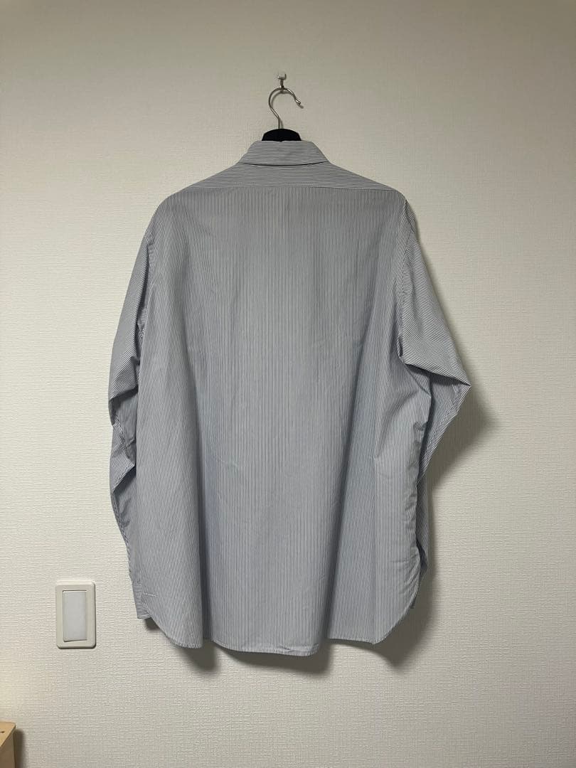 トップス A.PRESSE Regular Collar Shirt 4 stripe