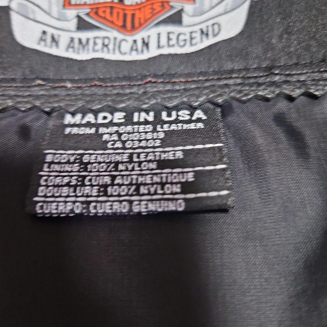 ♥️専用♥️HARLEY-DAVIDSON ブラックレザーライダースジャケット⭐