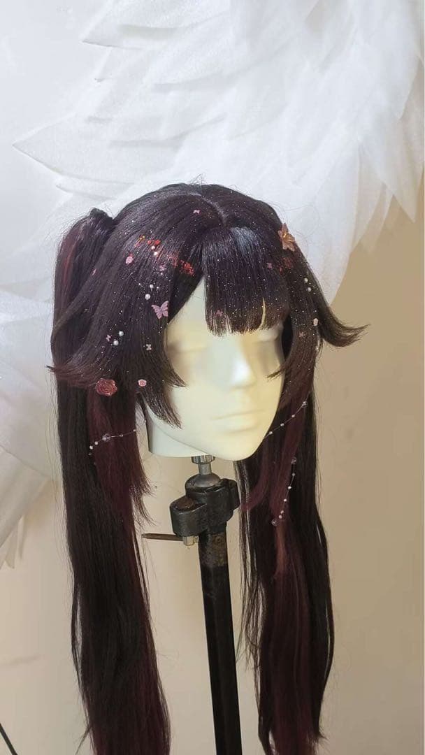 【最終値下げ】 崩壊スターレイル 花火 コスプレ 造詣ウィッグ