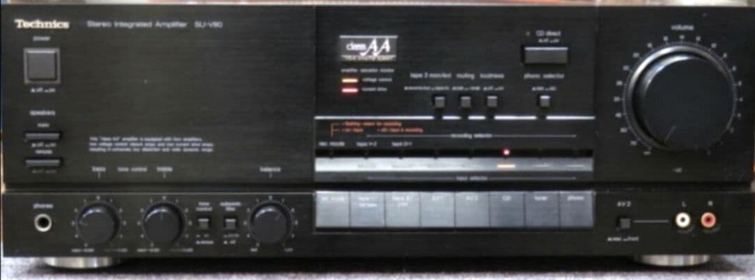 ★【希少】Technics SU-V80プリメインアンプ