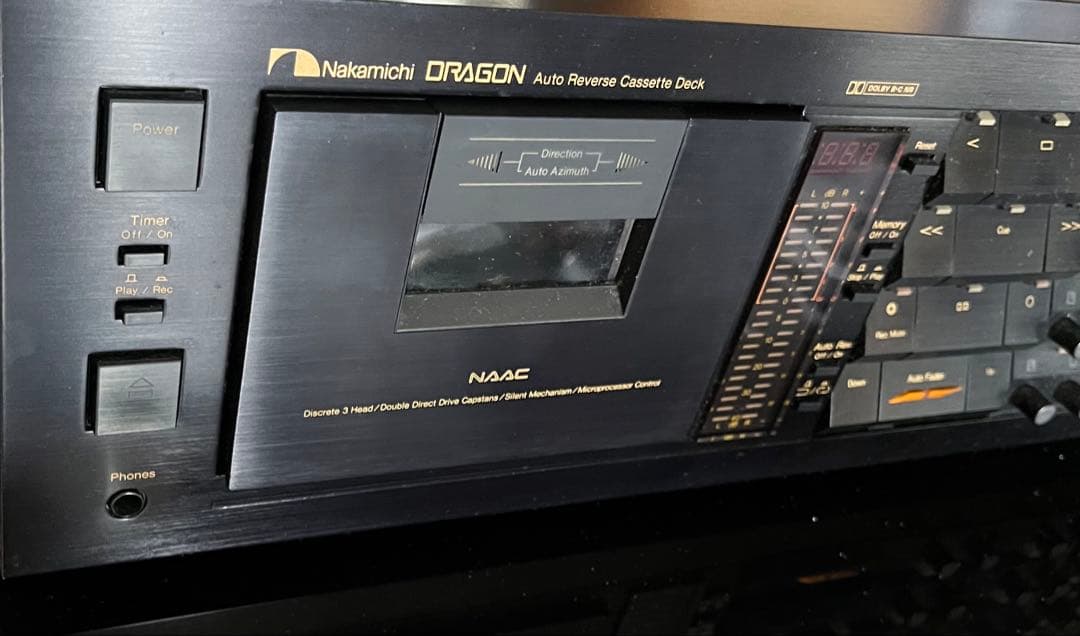 Nakamichi DRAGON 初期型カセットデッキ