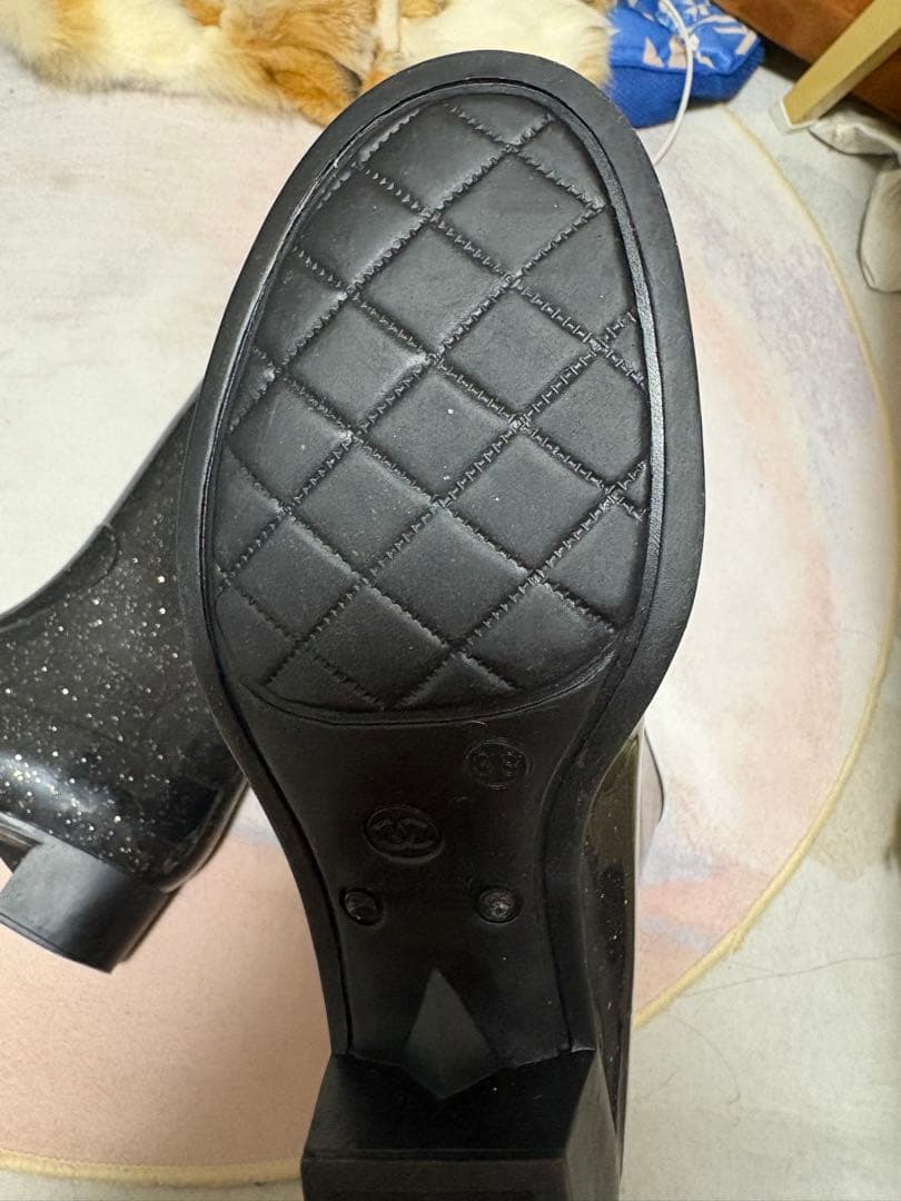 Chanel レインブーツ　38
