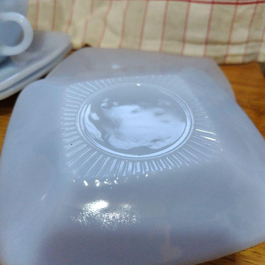 ファイヤーキング ブルー チャーム カップ & ソーサー ４客セット