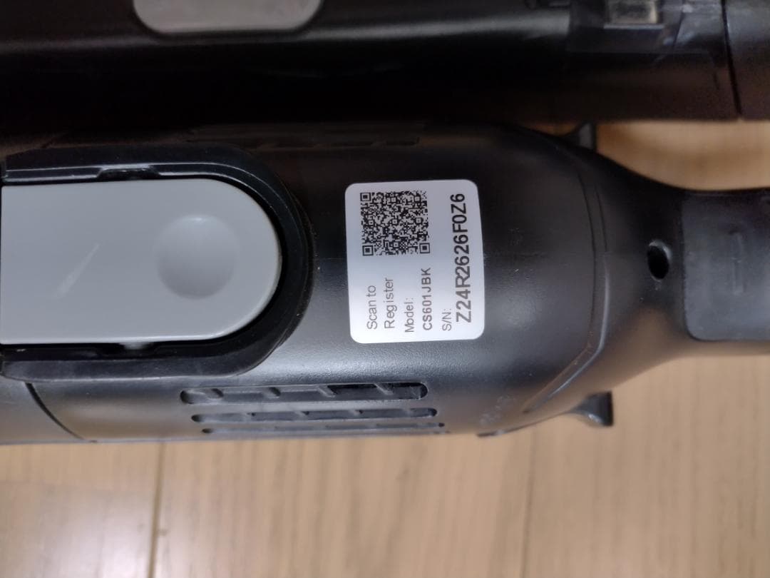 シャーク★コードレスクリーナー★CS601JBK★バッテリー新品と同等