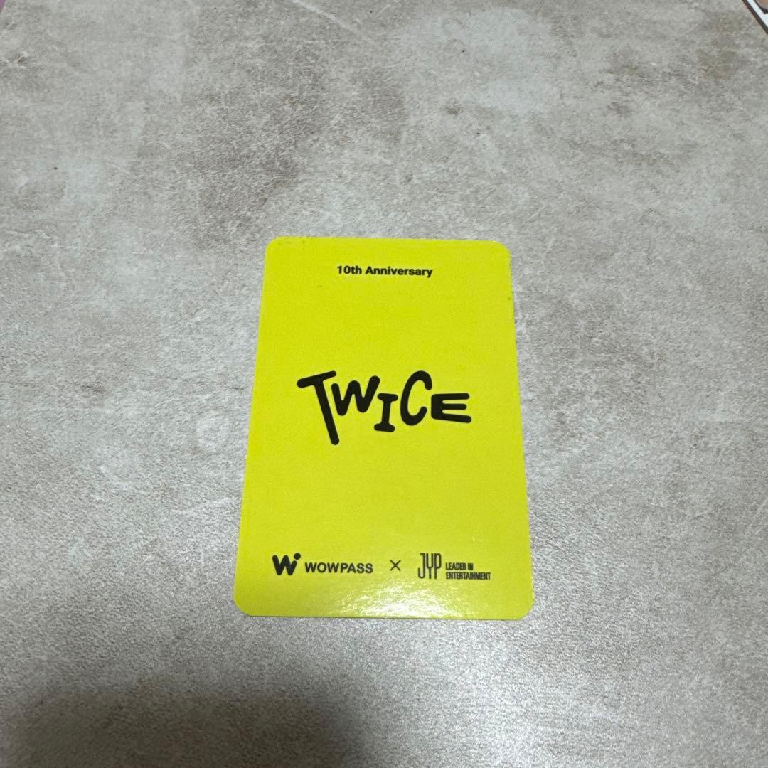 TWICE サナ トレカ wowpass 限定　ワオパス