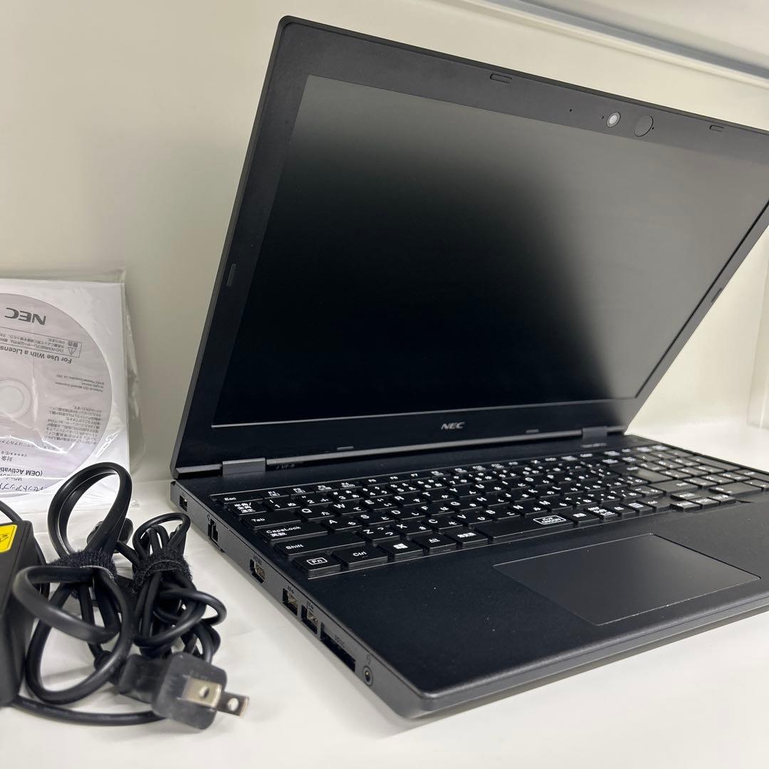 NEC ノートパソコン　使用頻度少　美品