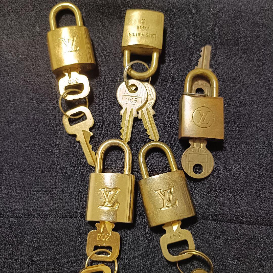 ルイヴィトン LOUIS VUITTON カデナ 南京錠　まとめ売り　セット
