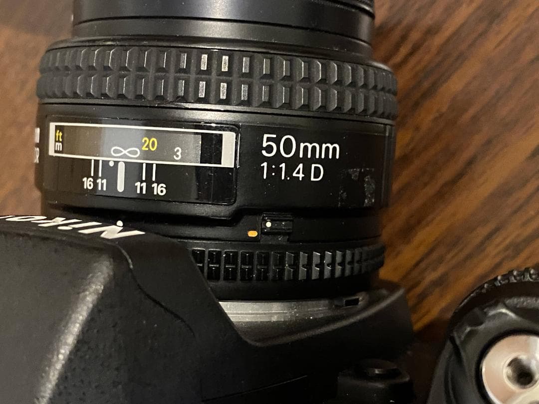 NIKKOR 50mm f1.4D ＋ Nikon F80 フィルム一眼レフ