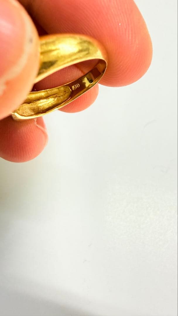 K18ゴールド リング3g