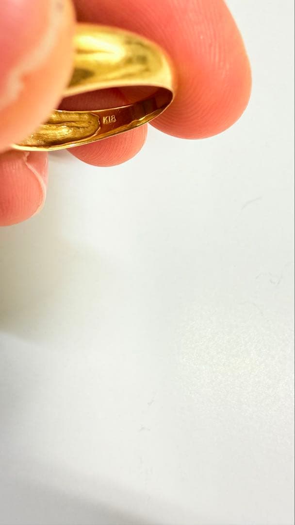 K18ゴールド リング3g