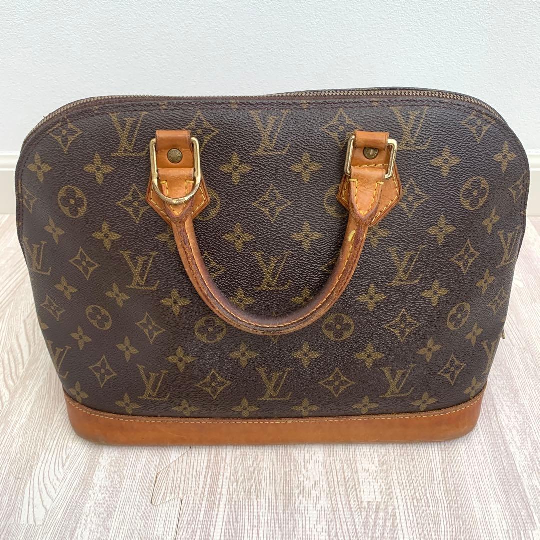 楽一番公式アカウント04　訳あり　ルイヴィトン　アルマ　ハンドバッグ