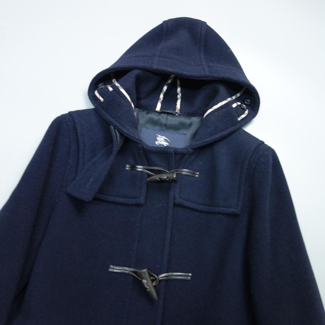 c*i様 8758 バーバリーロンドン ダッフルコート ネイビー レディース 4