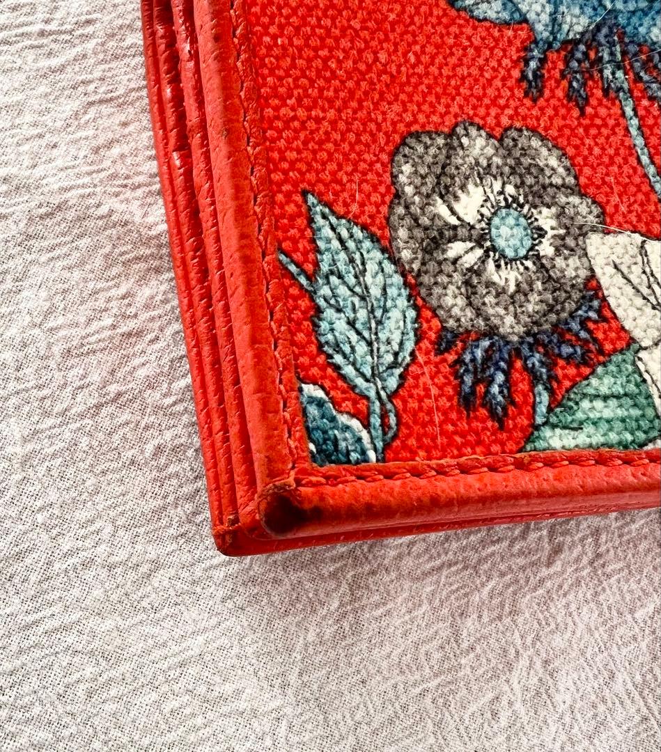 GUCCI グッチ GGマトラッセ 二つ折り財布 限定 花柄 箱、袋、説明書