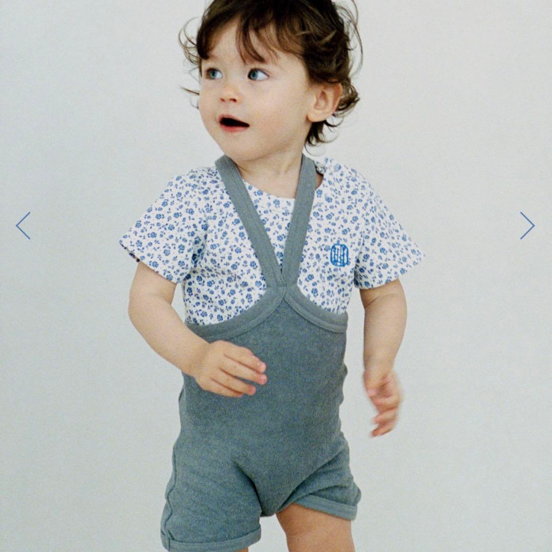 ロンパース・カバーオール house on the hill Bodysuit Flower 80