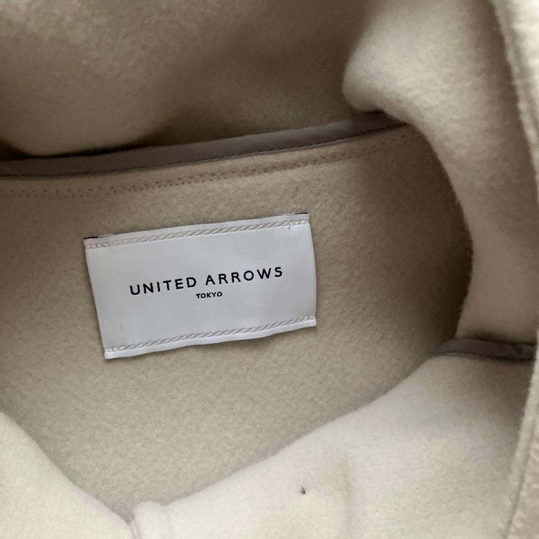美品‼️UNITED ARROWS ライトグレー ダッフルコート