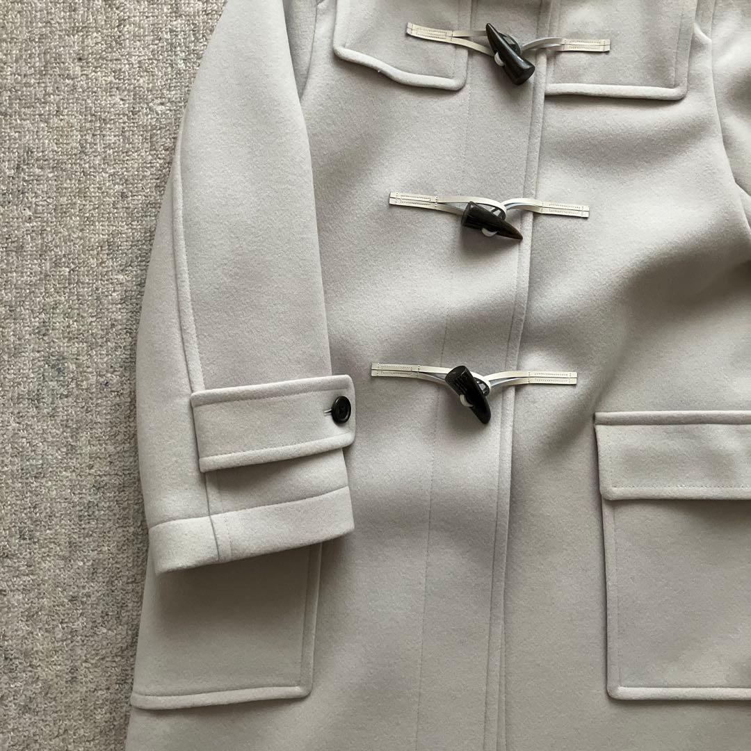 美品‼️UNITED ARROWS ライトグレー ダッフルコート