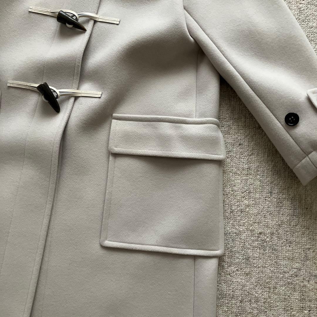 美品‼️UNITED ARROWS ライトグレー ダッフルコート