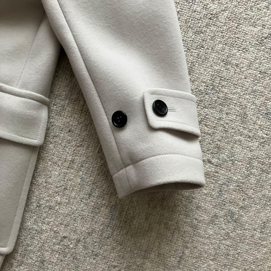 美品‼️UNITED ARROWS ライトグレー ダッフルコート