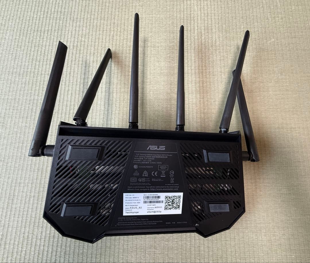 【中古品】ASUS TUF AX6000