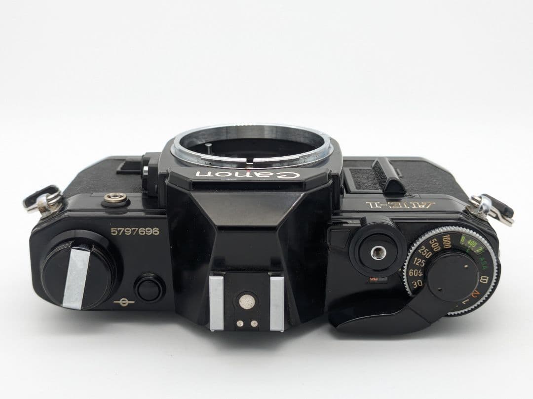 美品！完動品！CANON AE-1 ブラックボディ フィルムカメラ