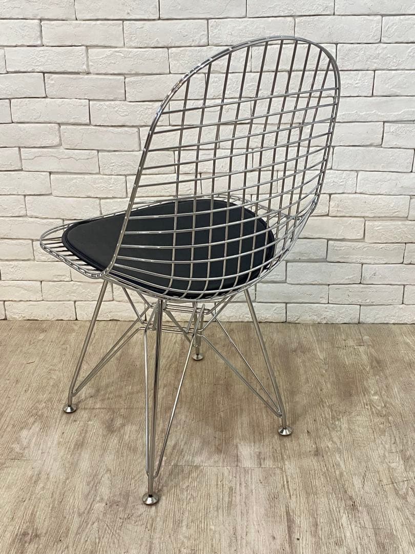 【東京都内23区配送無料】ハーマンミラー　イームズ　ワイヤーチェア 椅子　黒