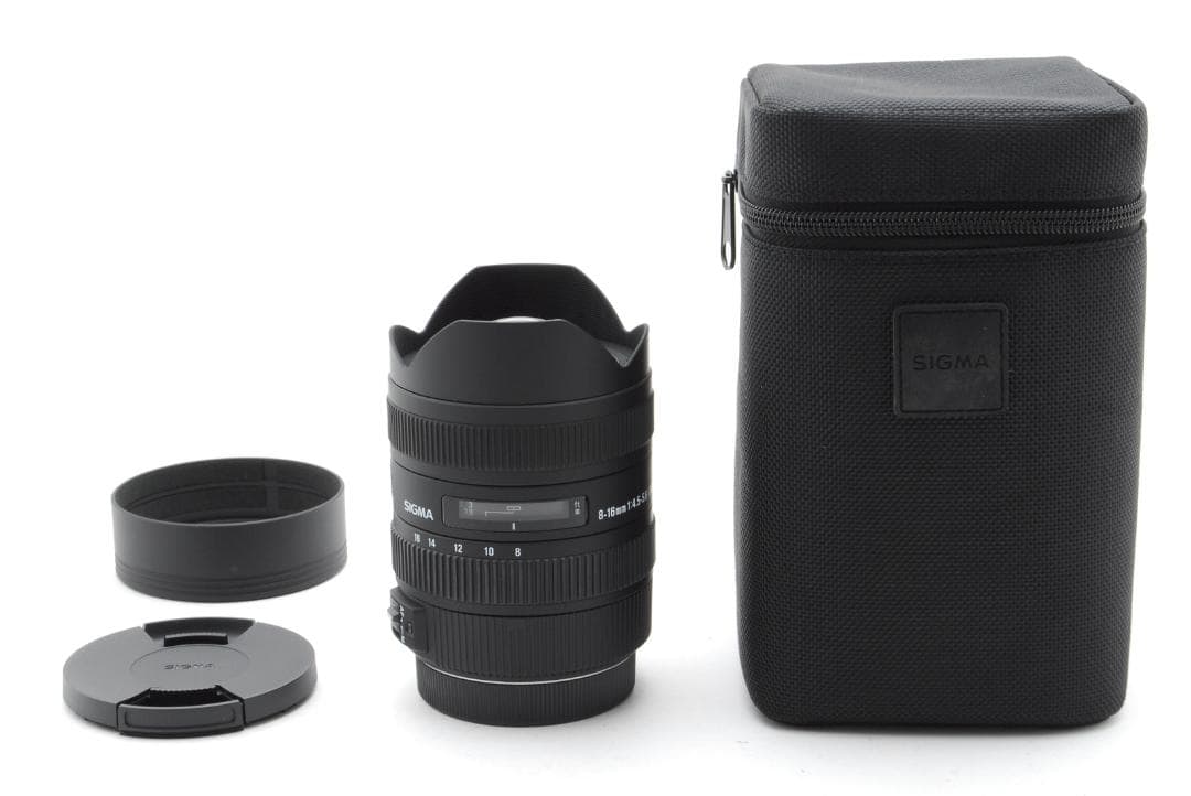 ほぼ未使用 Sigma DC 8-16mm 4.5-5.6 Canon #315