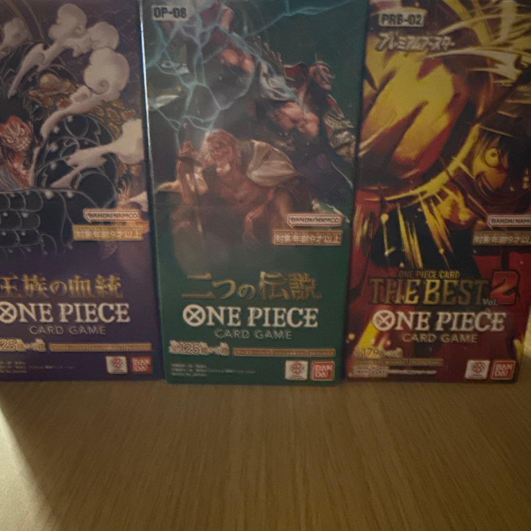 ワンピースカード 王族の血統 二つの伝説 THEBEST Vol.2 3BOX