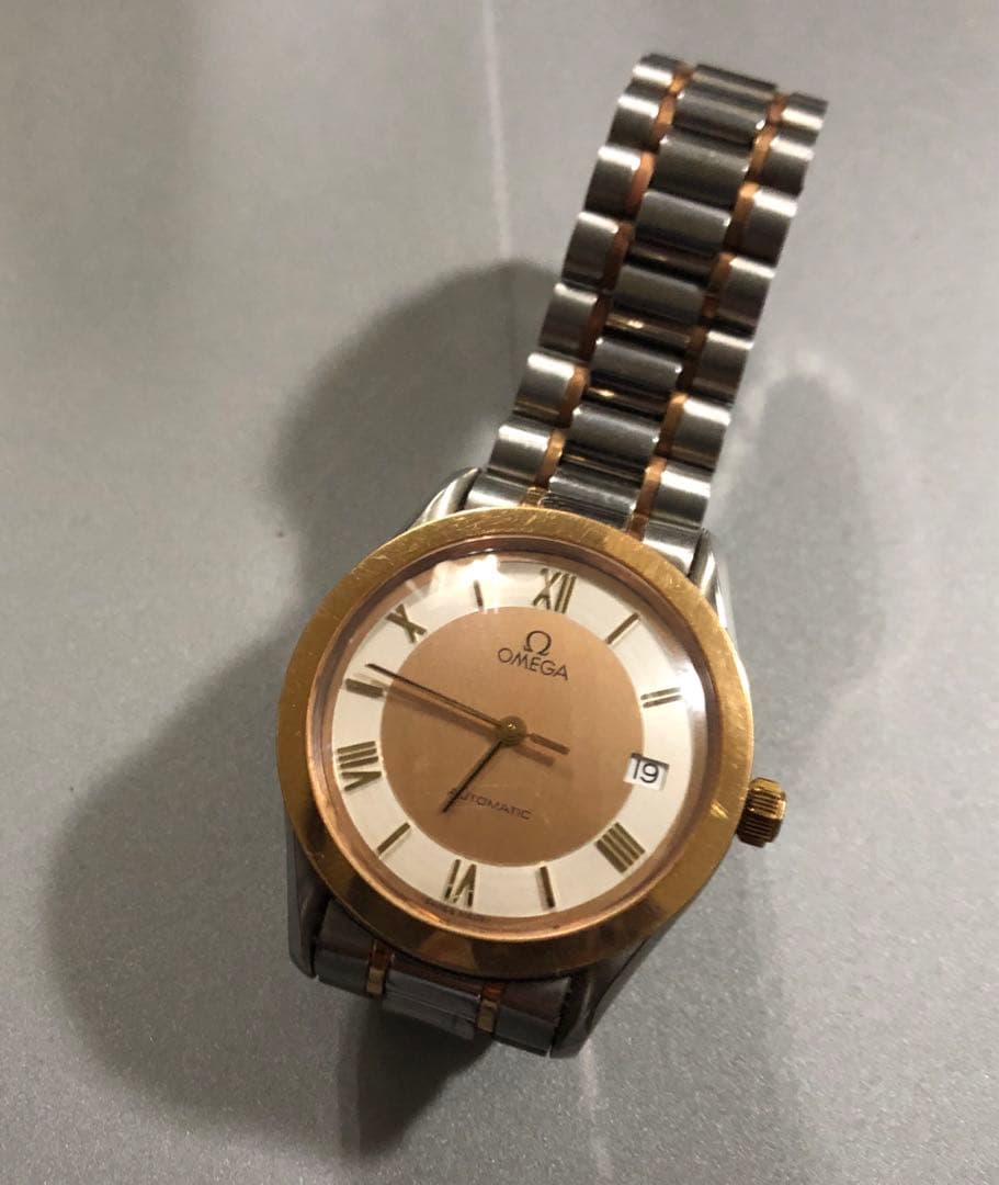 OMEGA 時計 ゴールド/シルバー
