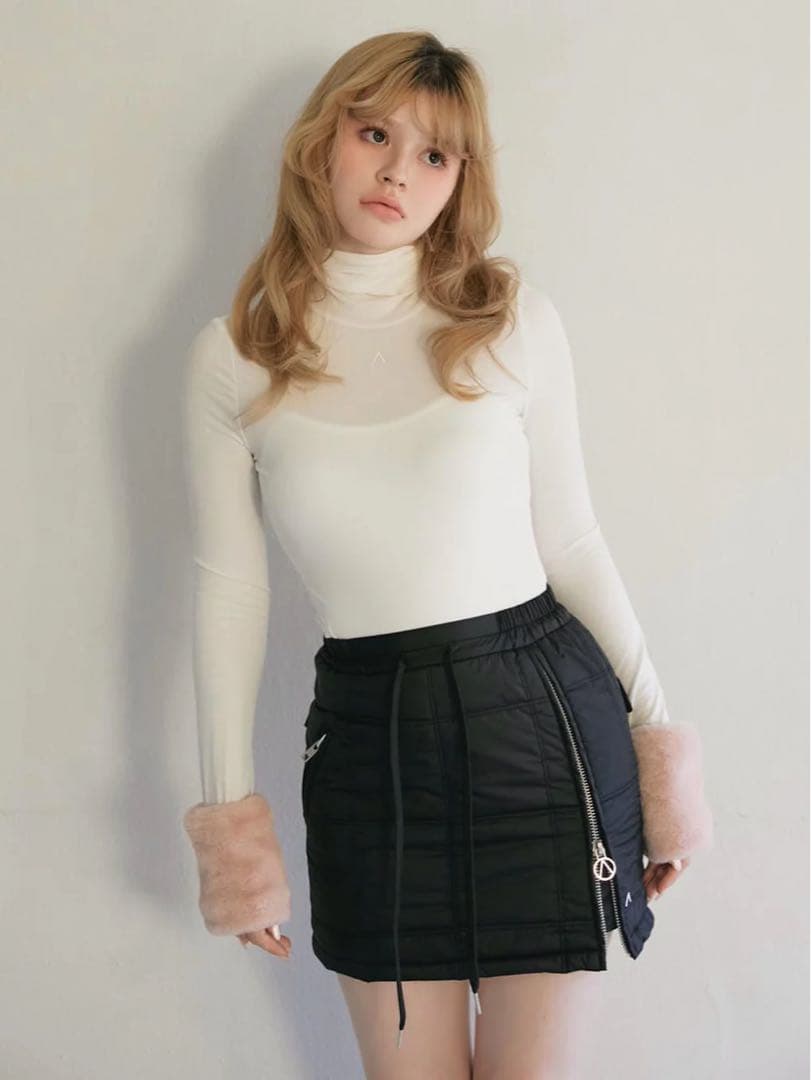 【ANDMARY】Mary quilting jacket skirt 【新品】