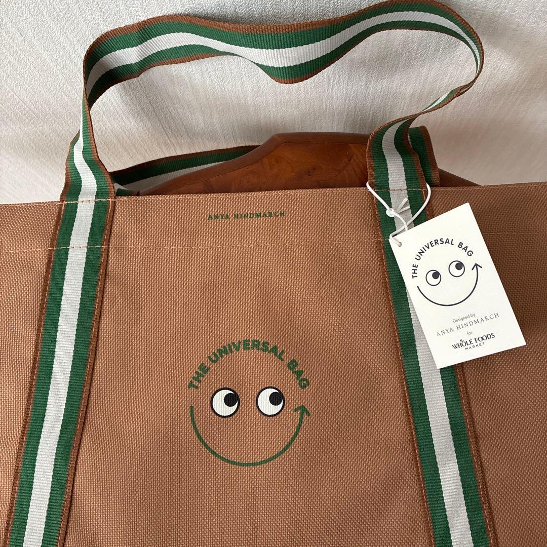 ✨ロンドン限定✨アニヤハインドマーチ&ホールフーズ コラボエコバッグ