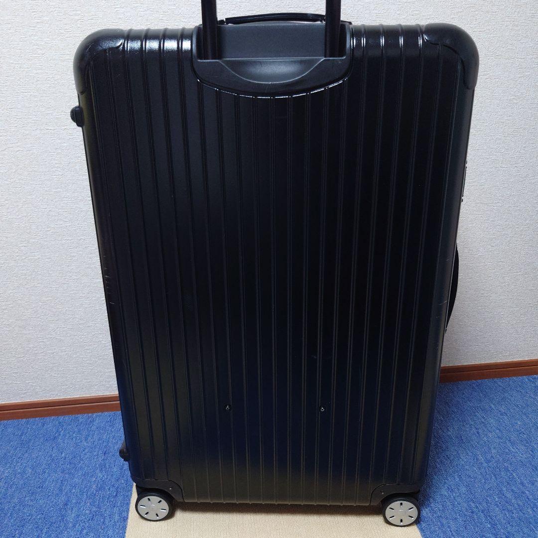リモワ　RIMOWA スーツケース　サルサ　4輪　黒　　Ｌサイズ　(凹み有り)
