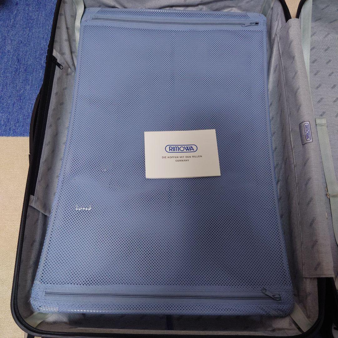 リモワ　RIMOWA スーツケース　サルサ　4輪　黒　　Ｌサイズ　(凹み有り)