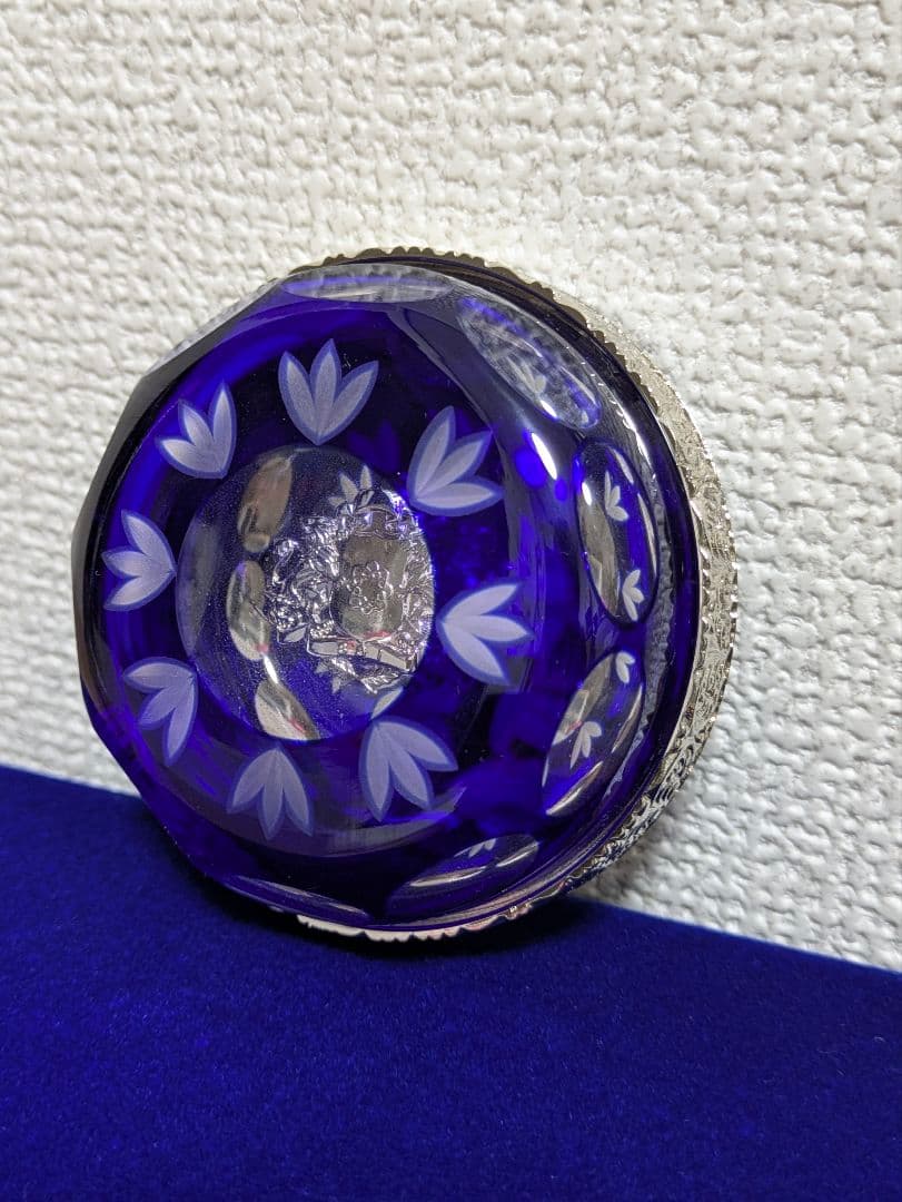 希少品 非売品 切り子クリスタル 創価学会 SGI 池田 会長 海外メンバー授与