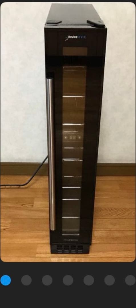 ワインセラー　CD-7X 希少超スリム１５cm幅　省スペース