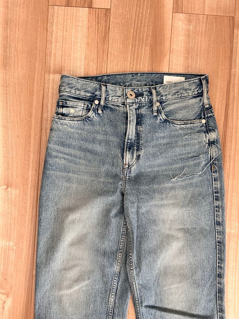 upper hights/別注 THE HIM ワイドストレートデニム