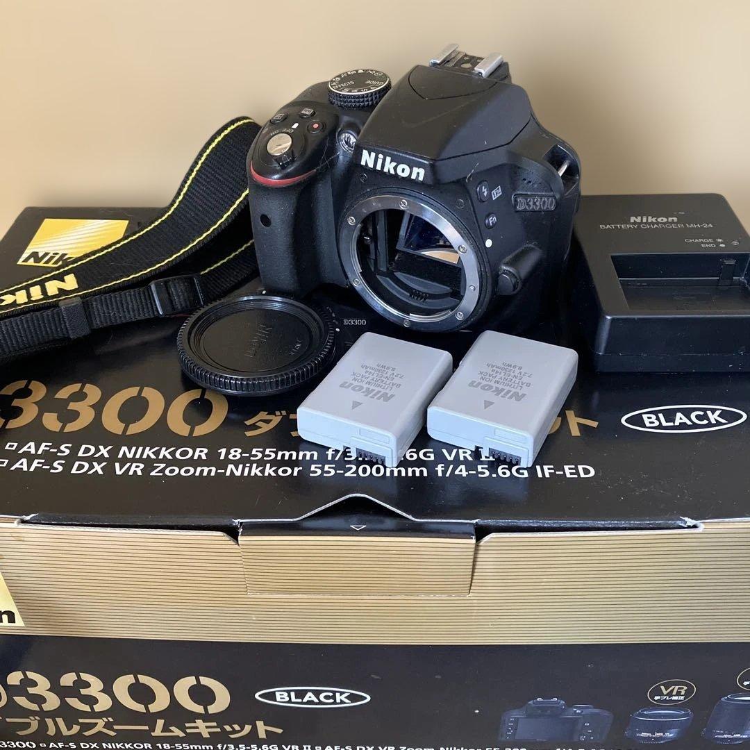 h*5様 NIKON D3300 BLACK デジタル一眼レフカメラ