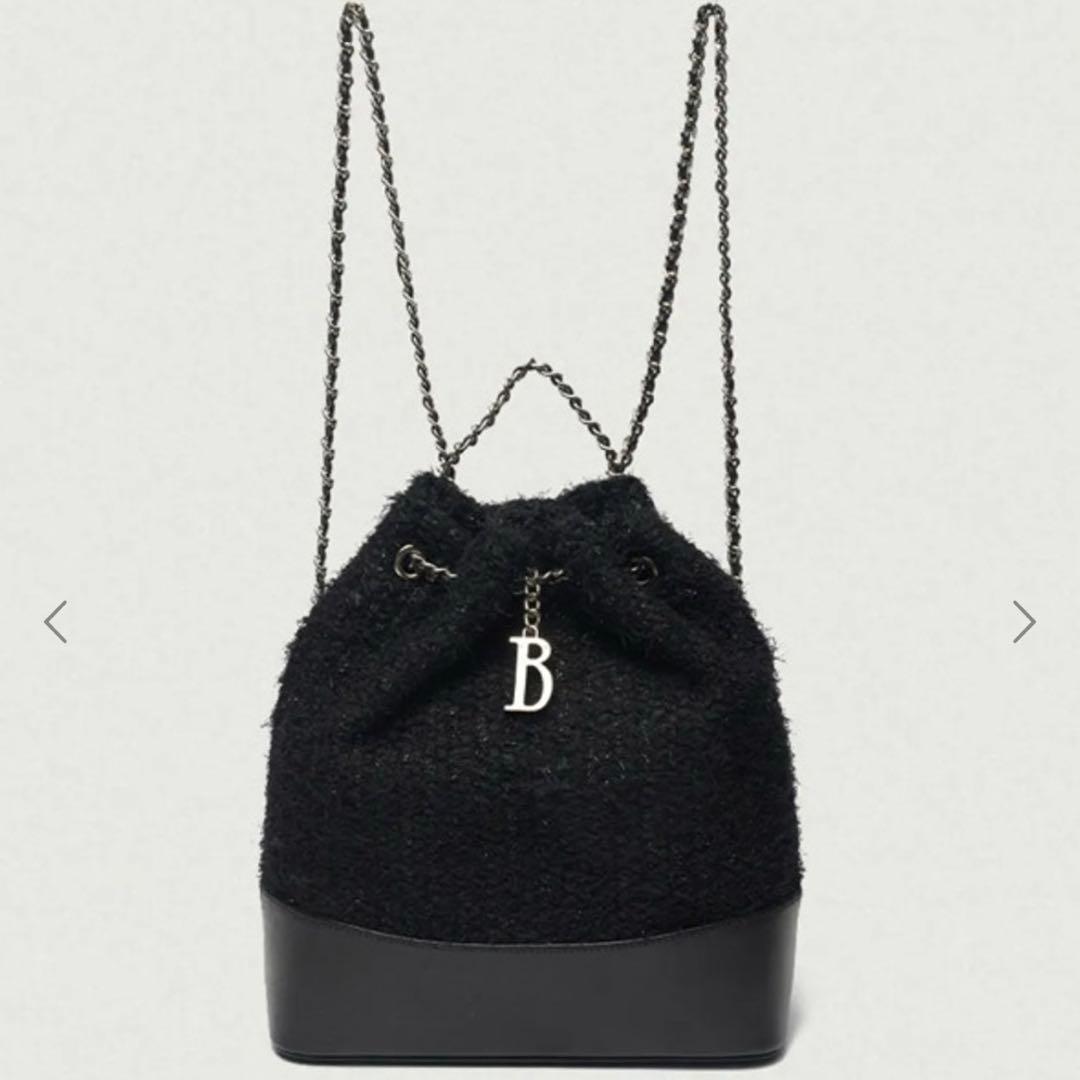 バッグ the barnnet Tweed Drawstring Backpack