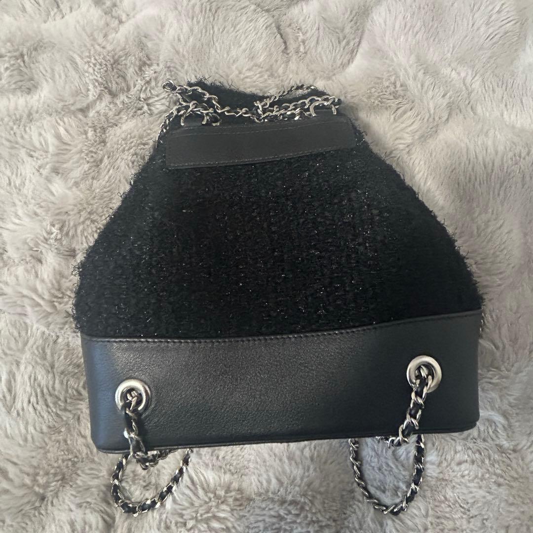 バッグ the barnnet Tweed Drawstring Backpack