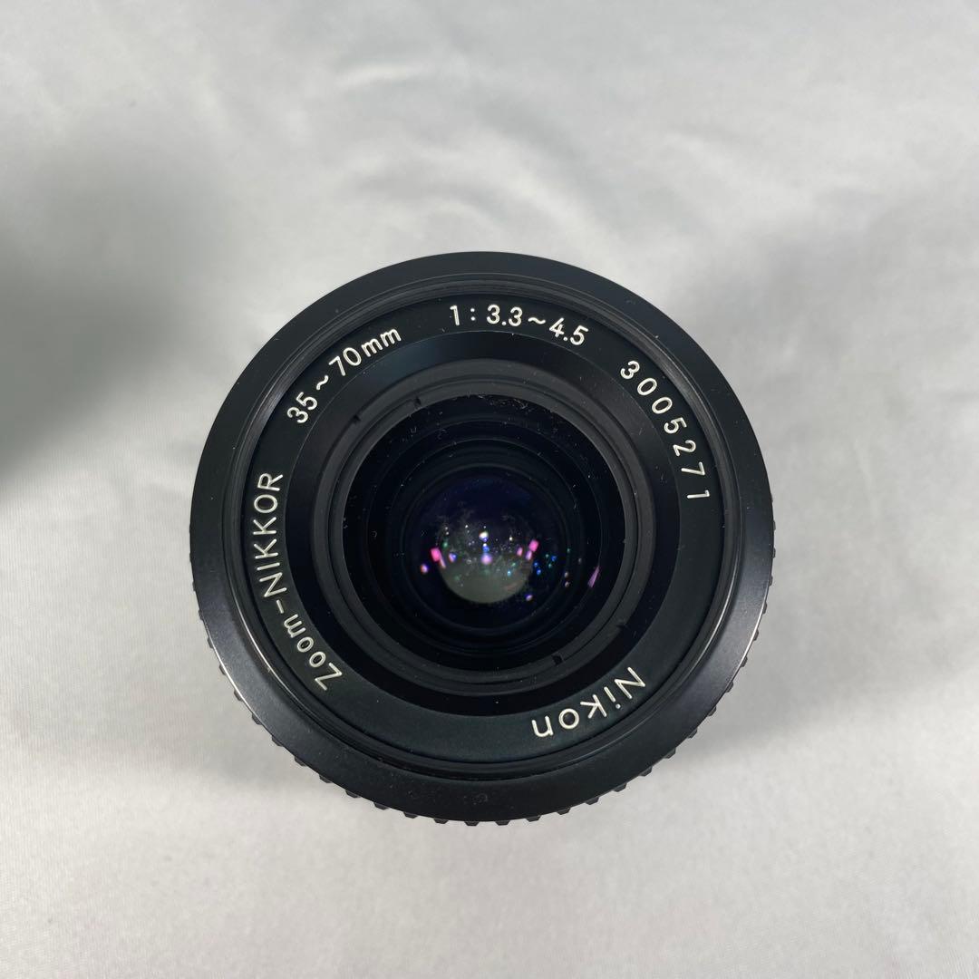 【動作OK】 Nikon ニコン New FM2 一眼レフ フィルムカメラ 黒